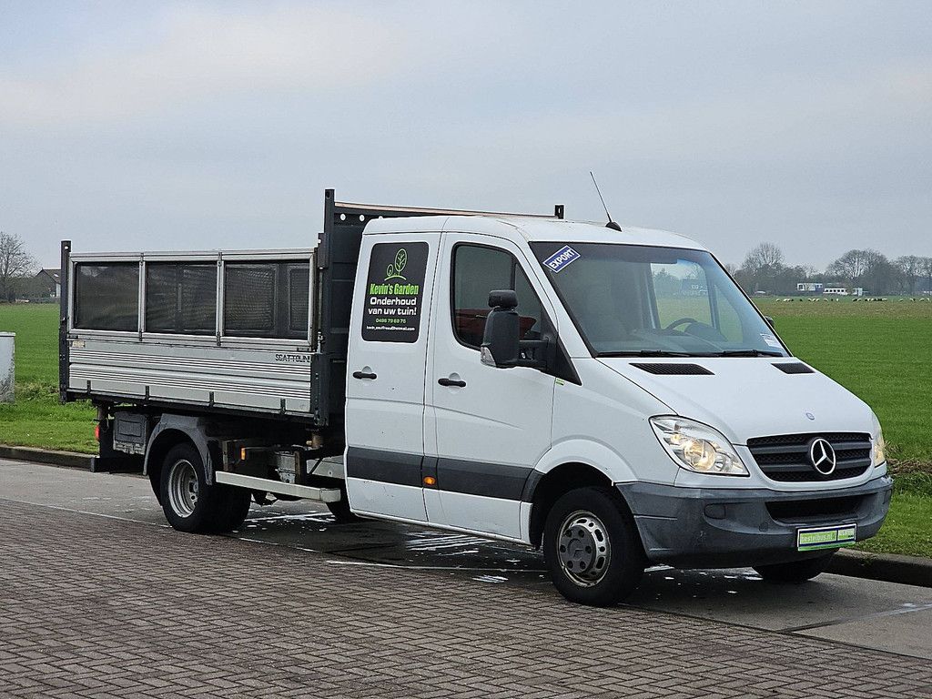 MERCEDES-BENZ SPRINTER 518 dub.cab kipper v6