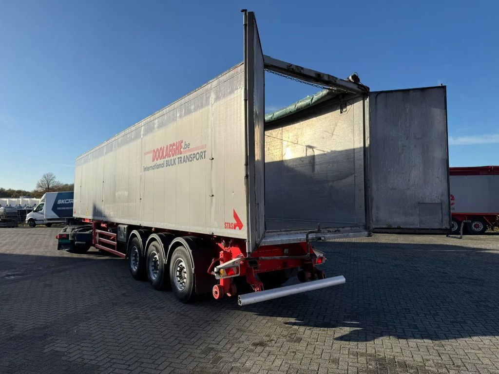 Stas S300CX 82m3!! Vol alu kipper SAF Graanluiken