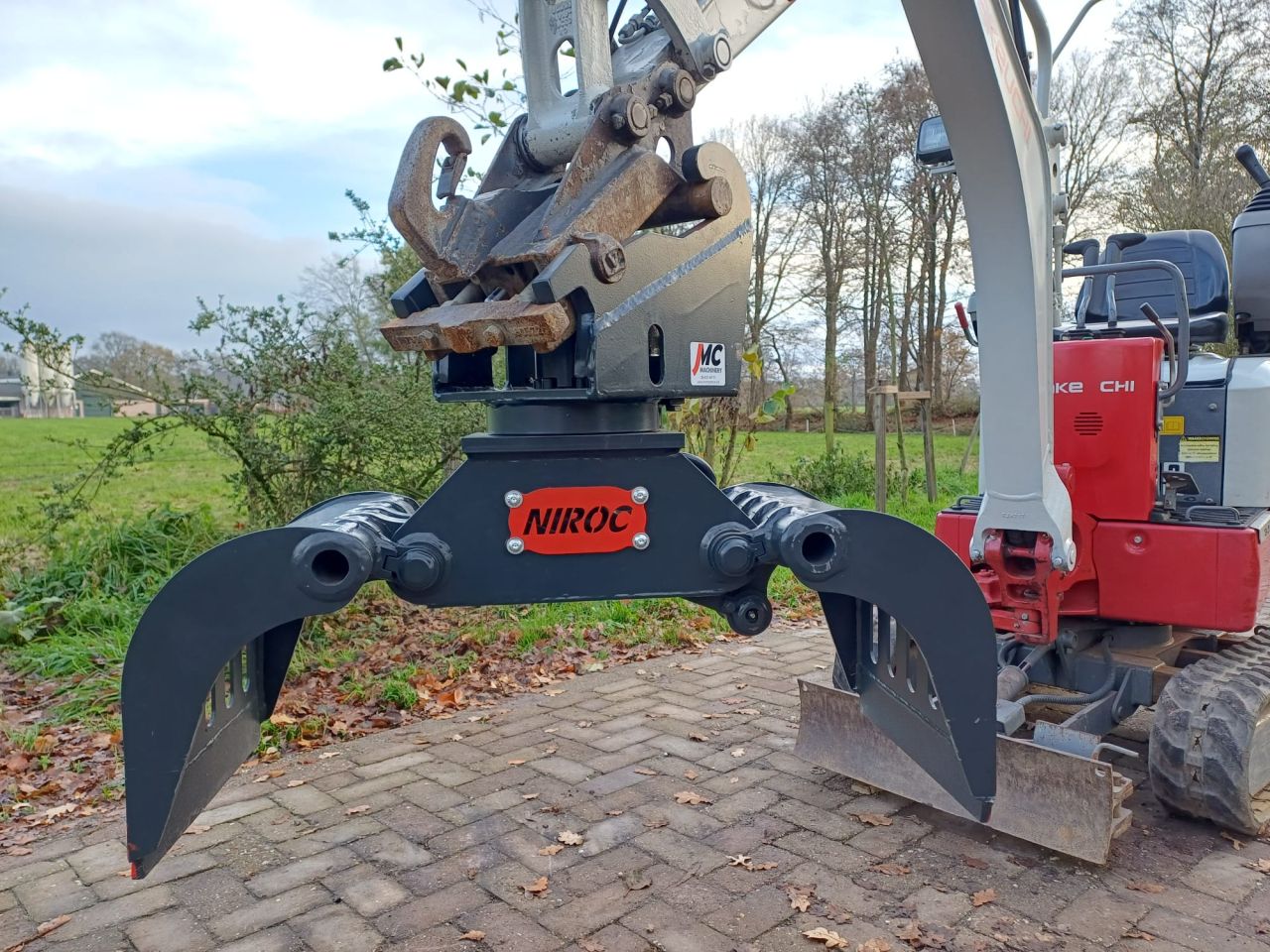 Niroc Sloopsorteer grijper NG50D 1-2ton
