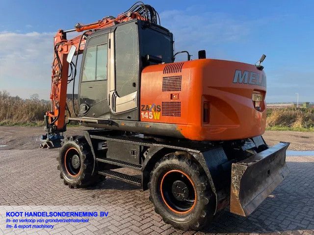 Hitachi ZX 145W-3 (Rototilt) Good Working!