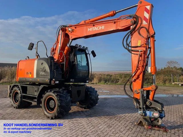 Hitachi ZX 145W-3 (Rototilt) Good Working!