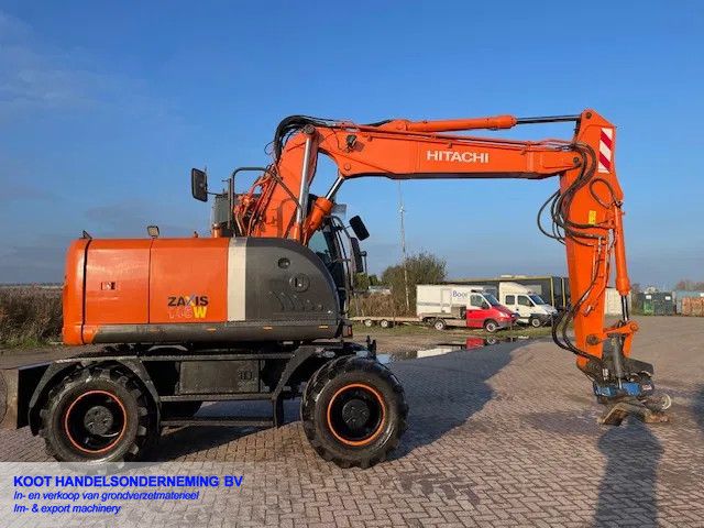 Hitachi ZX 145W-3 (Rototilt) Good Working!