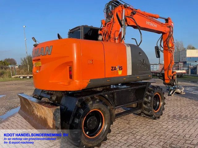 Hitachi ZX 145W-3 (Rototilt) Good Working!