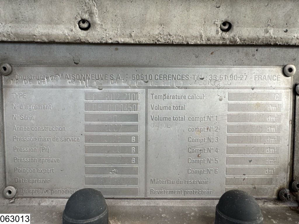 Maisonneuve Food 31.863 Liter, 4 Comp