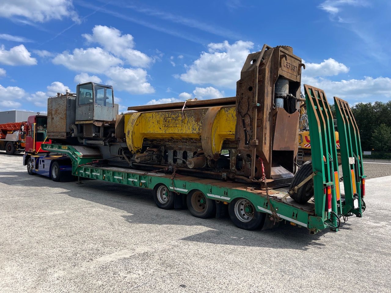 Metaal schrootschaar pers/schaar Lefort Konqueror 50