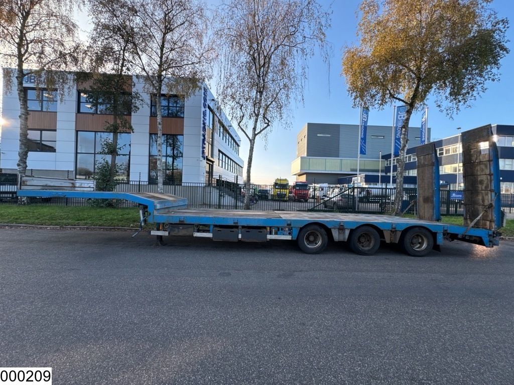 Nooteboom Lowbed 34.000Kg, Steering axle