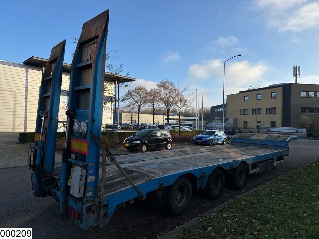 Nooteboom Lowbed 34.000Kg, Steering axle