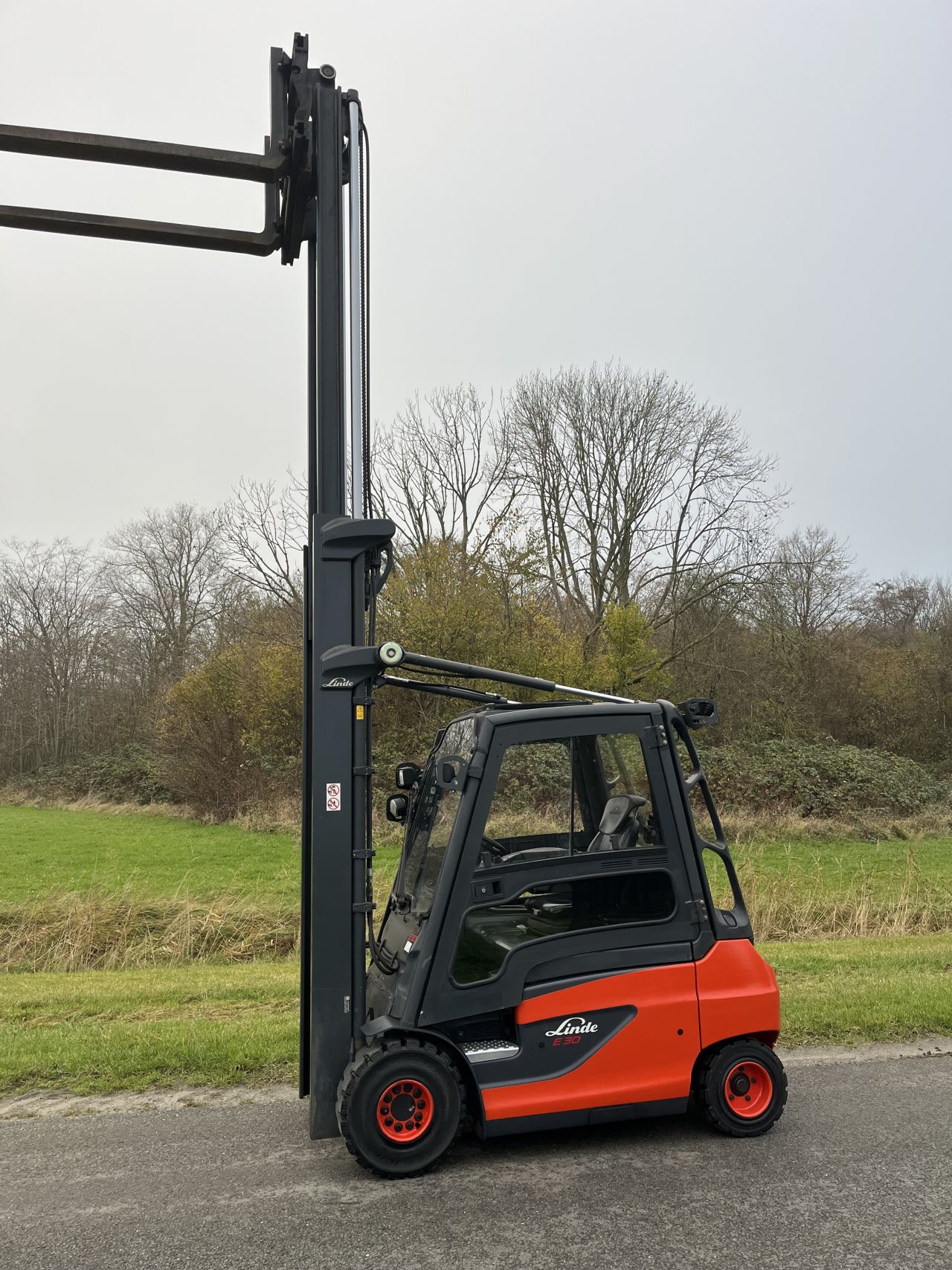 Linde E30-01 elektrische heftruck vorkversteller / Sideshift!