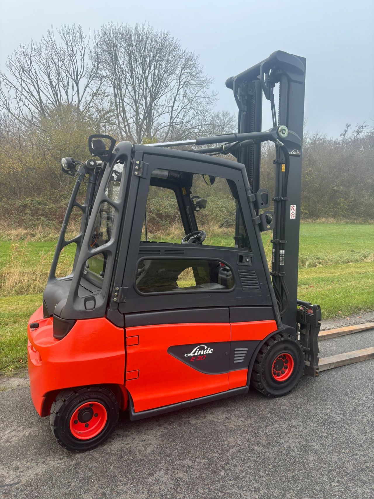 Linde E30-01 elektrische heftruck vorkversteller / Sideshift!