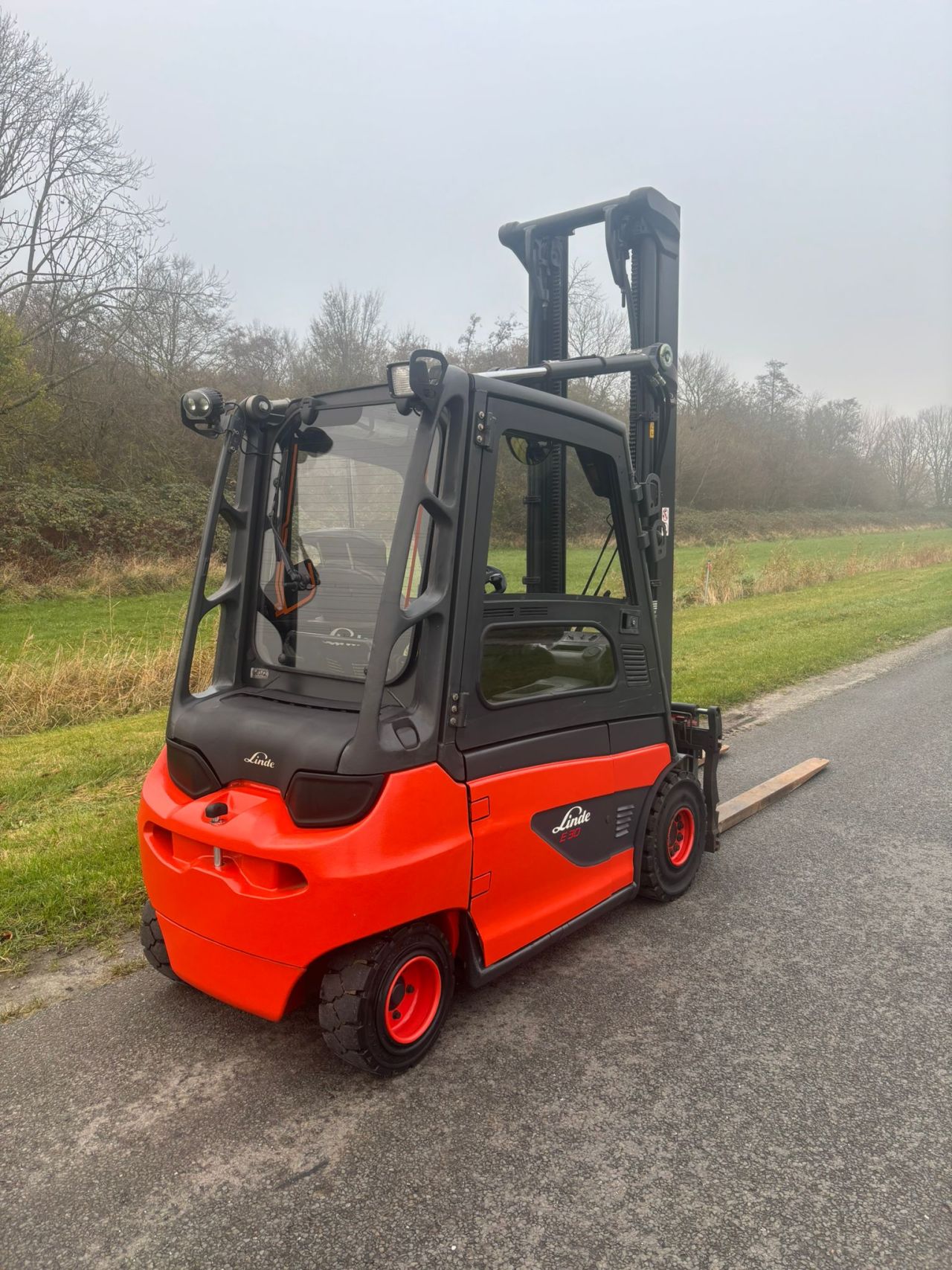 Linde E30-01 elektrische heftruck vorkversteller / Sideshift!