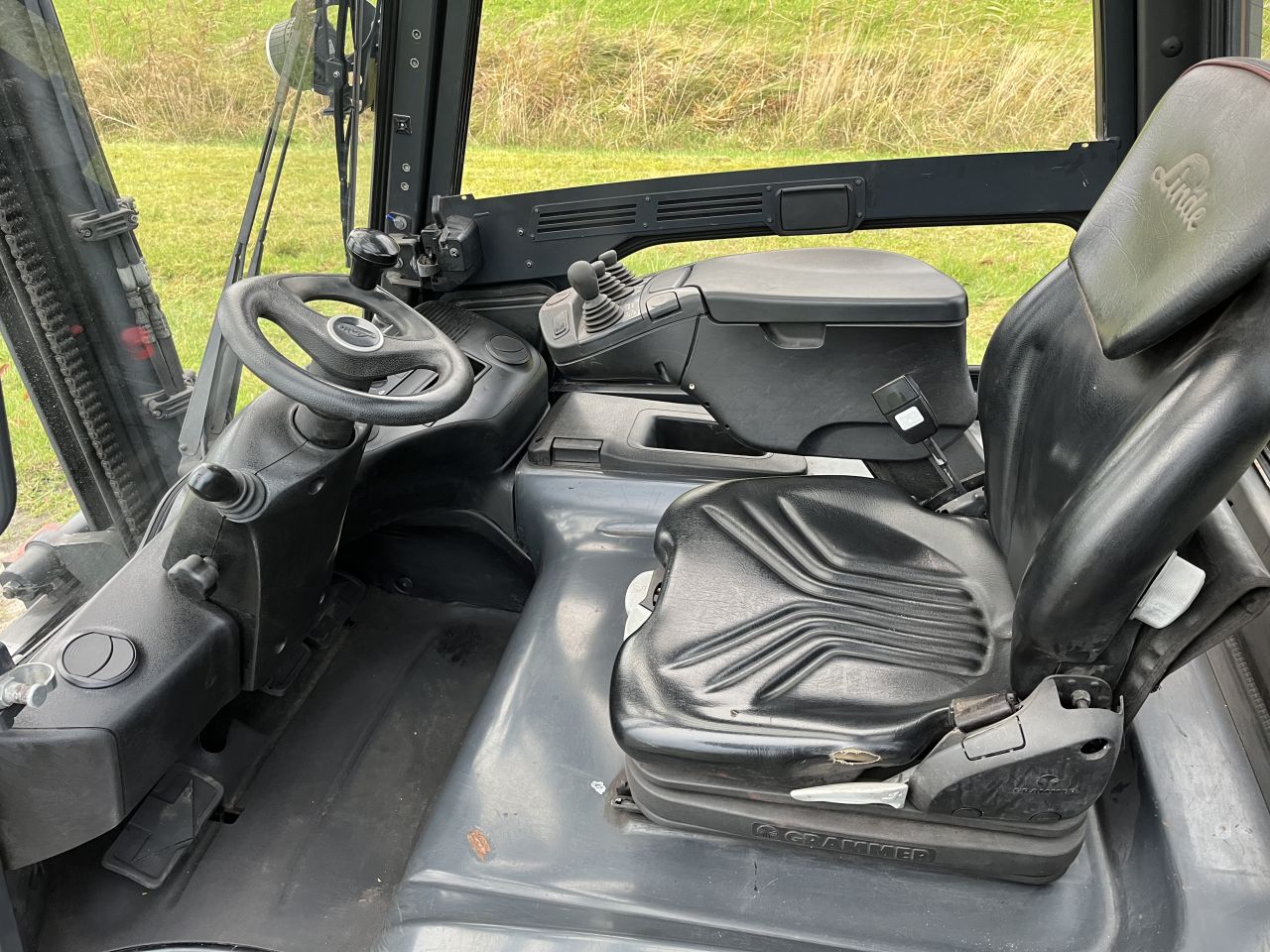 Linde E30-01 elektrische heftruck vorkversteller / Sideshift!