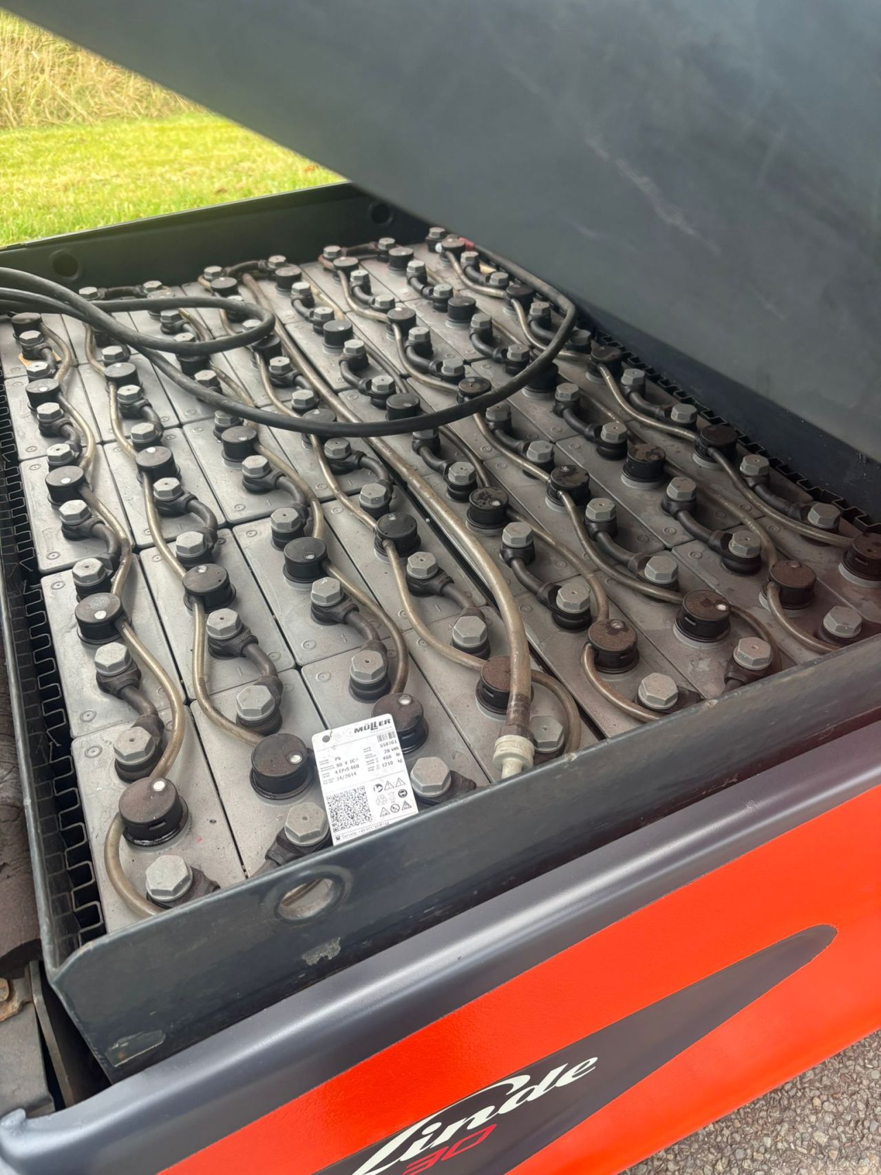 Linde E30-01 elektrische heftruck vorkversteller / Sideshift!