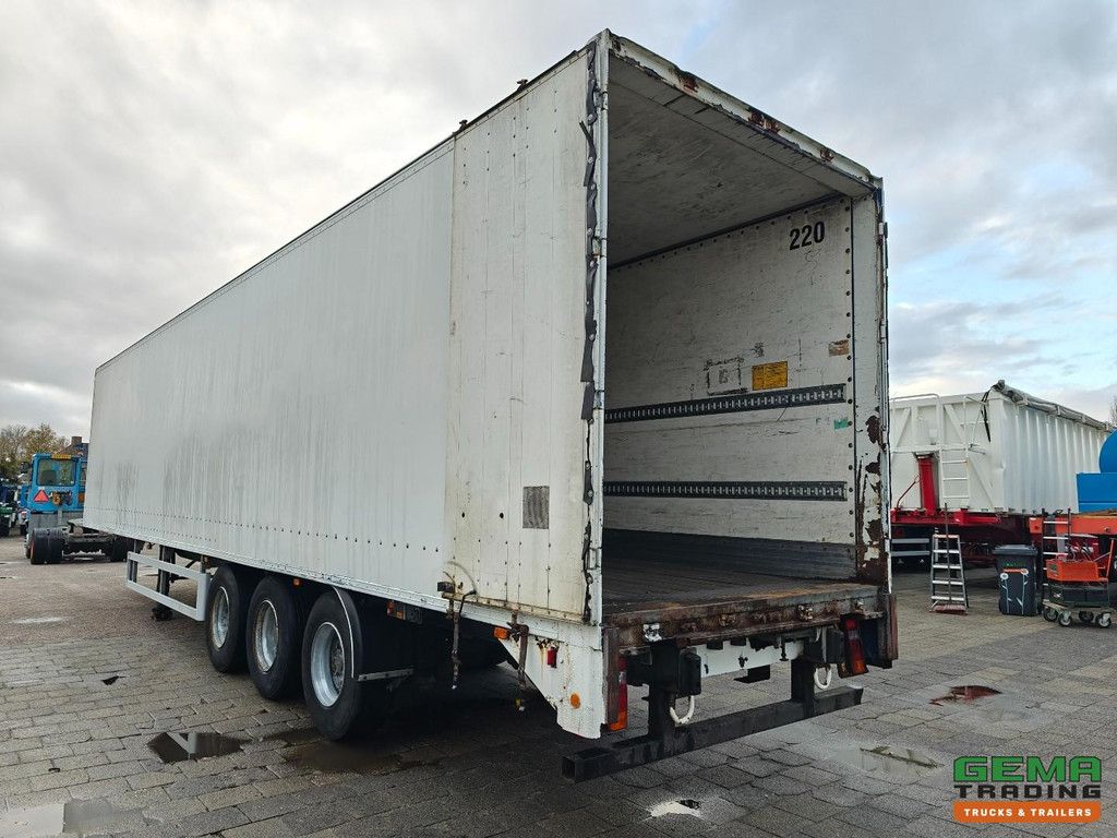 Netam-Fruehauf XMH ONCRPO 3 Axles ROR - Closed Body - Disc Brakes - Hardwood Floor - Waterproof - NO LICENSE PLATE
