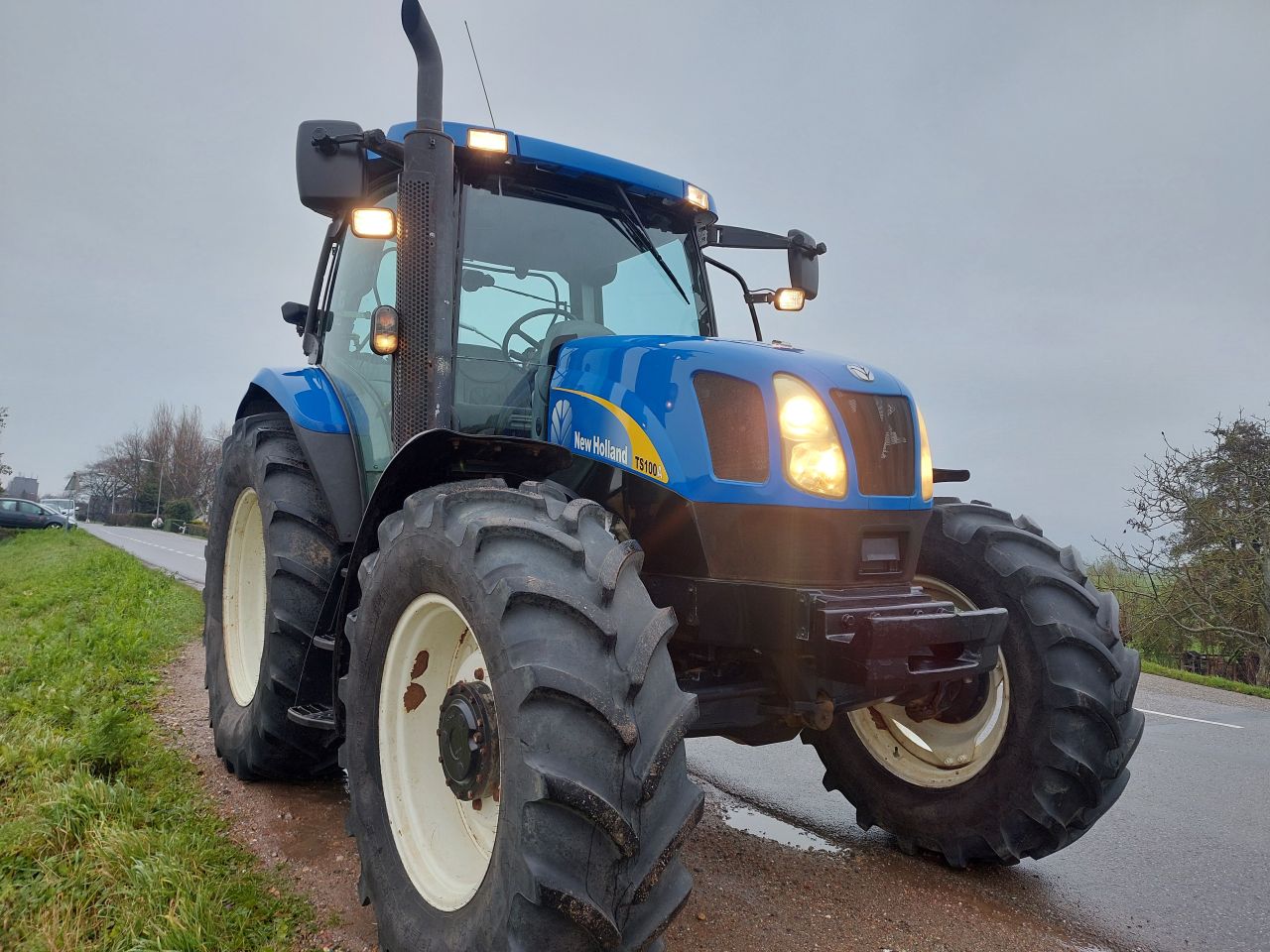 New Holland TS100A advertentie goed lezen AUB
