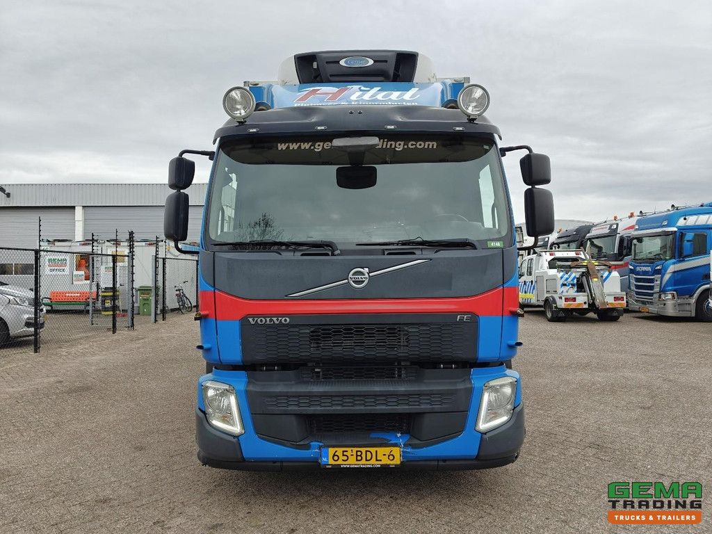 Volvo FE 250 4x2 Slaapcab Euro6 - Koel-Vriesbak 7.5m + Carrier Supra 750 Mt + Laadklep 2000kg - 01/2026 APK