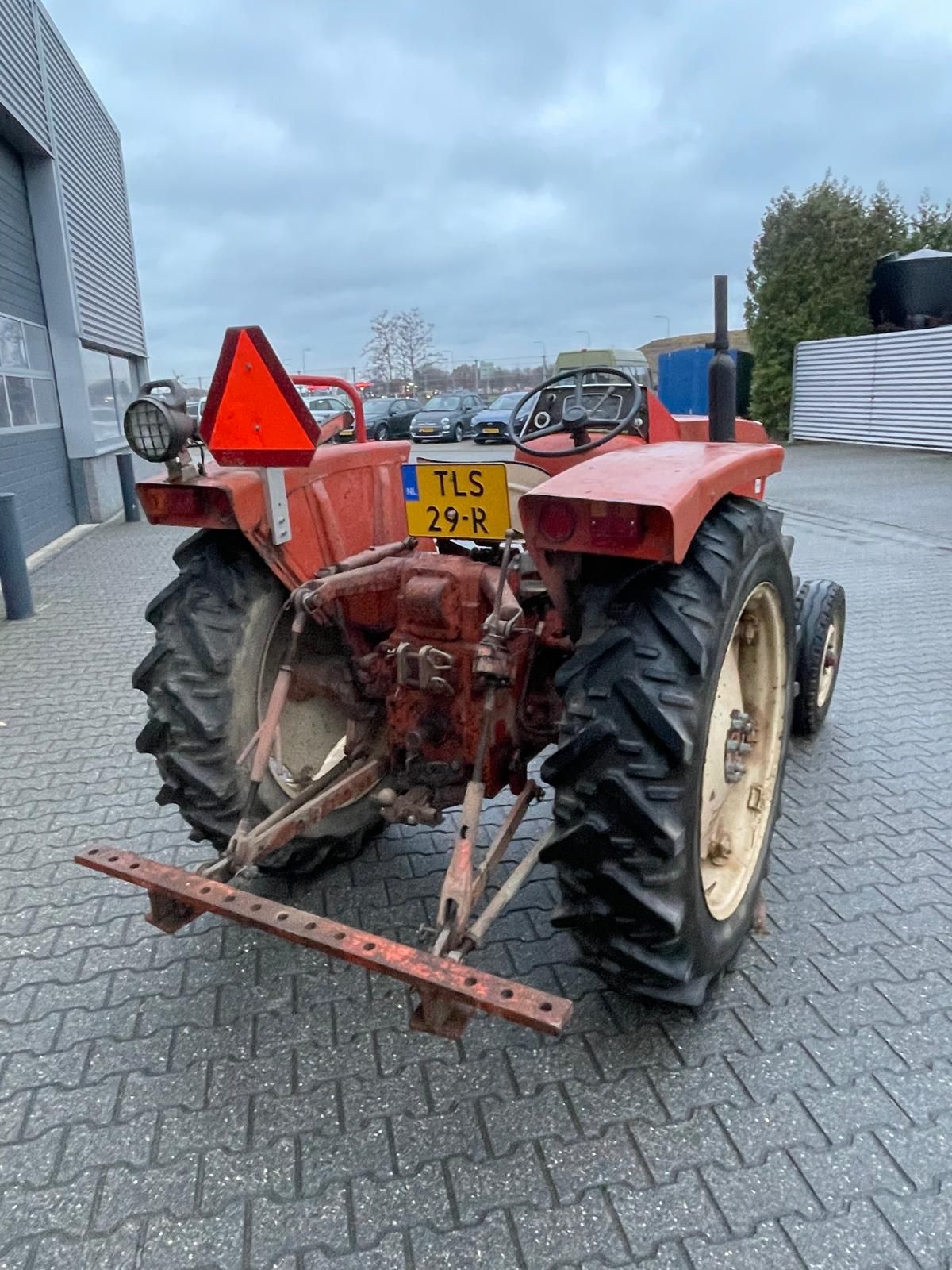 Renault 55 tractor met kenteken