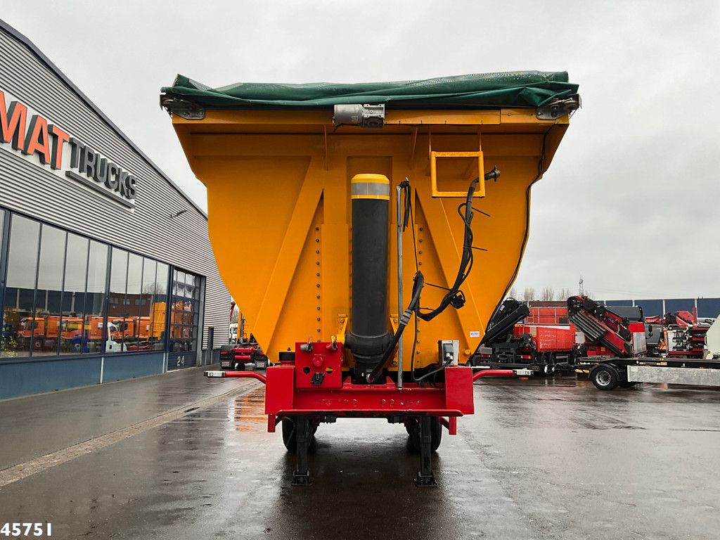 DAF FTG XF 530 6x2 Euro 6 ZF Intarder Kiphydrauliek + OVA 2-assige kipoplegger 32m³