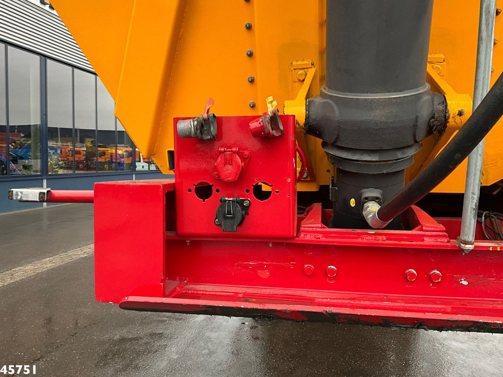 DAF FTG XF 530 6x2 Euro 6 ZF Intarder Kiphydrauliek + OVA 2-assige kipoplegger 32m³