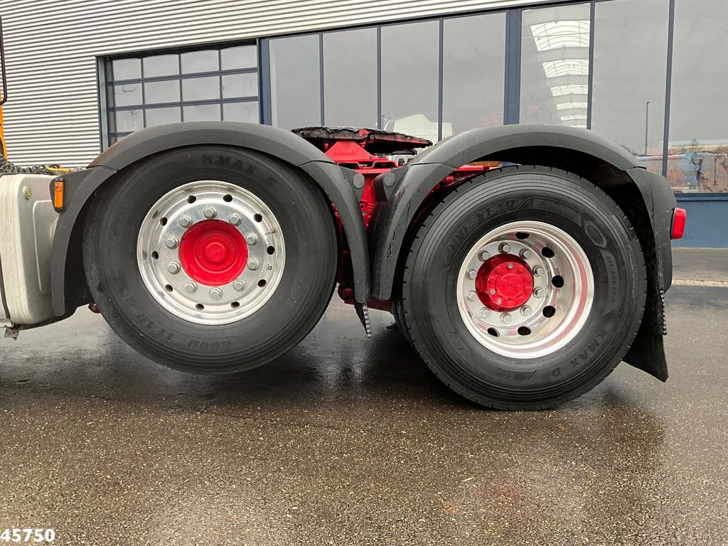 DAF FTG XF 530 6x2 Euro 6 ZF Intarder Kiphydrauliek + OVA 2-assige kipoplegger 32m³