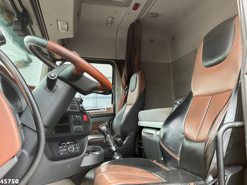 DAF FTG XF 530 6x2 Euro 6 ZF Intarder Kiphydrauliek + OVA 2-assige kipoplegger 32m³