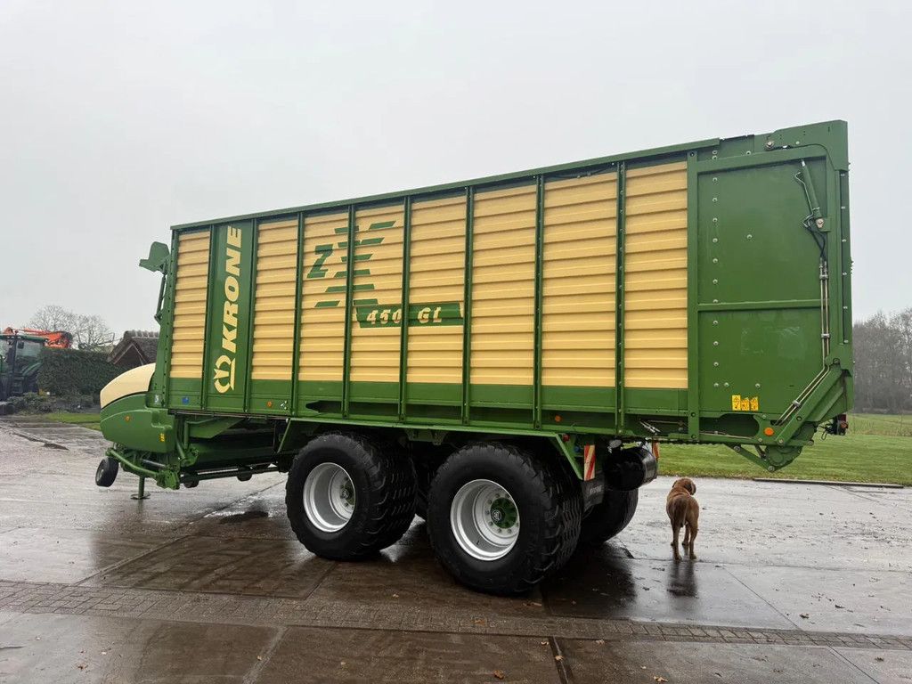 Krone ZX 450 GL Ladewagen 1996 vrachten! Opraapwagen