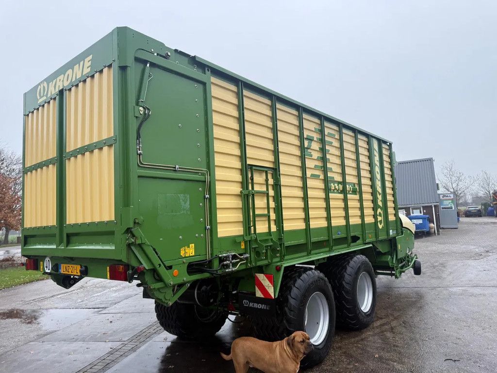 Krone ZX 450 GL Ladewagen 1996 vrachten! Opraapwagen