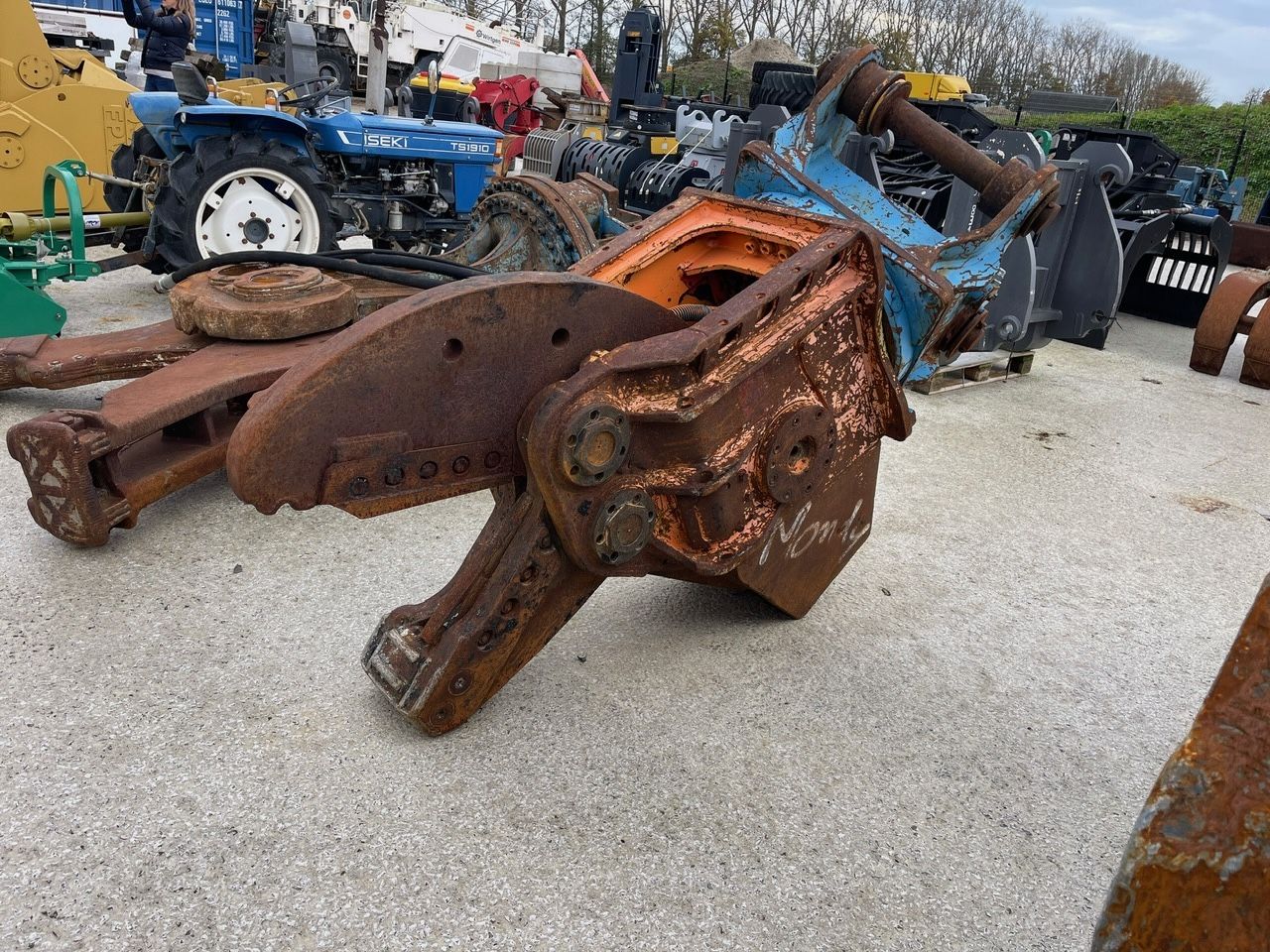 Metaal schaar Mechanische rotator Compleet met pennen