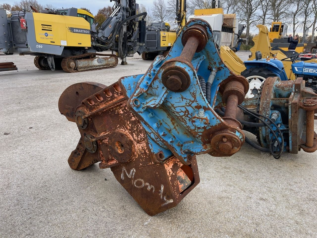 Metaal schaar Mechanische rotator Compleet met pennen