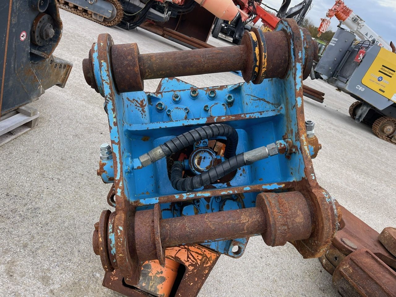 Metaal schaar Mechanische rotator Compleet met pennen