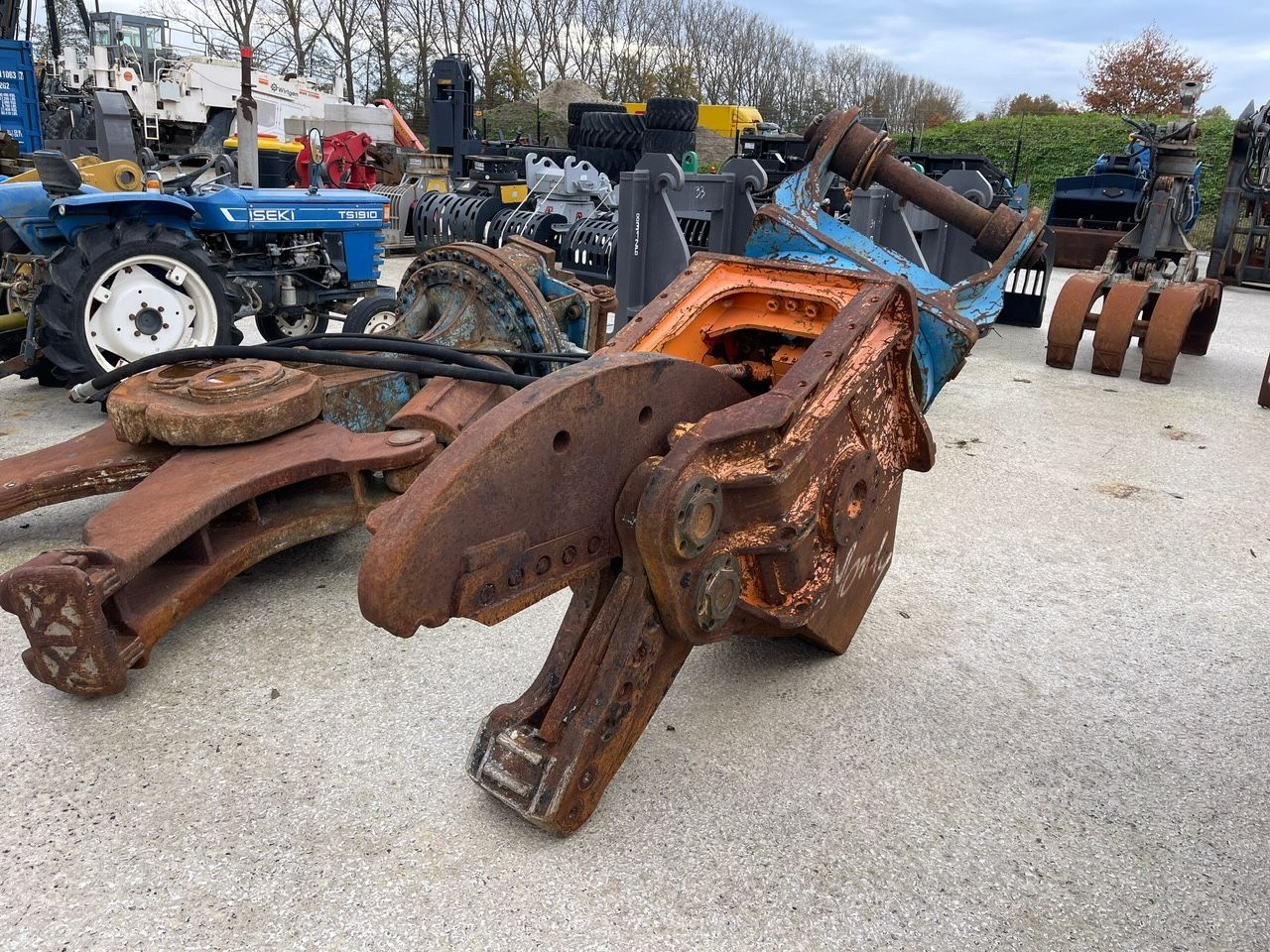 Metaal schaar Mechanische rotator Compleet met pennen