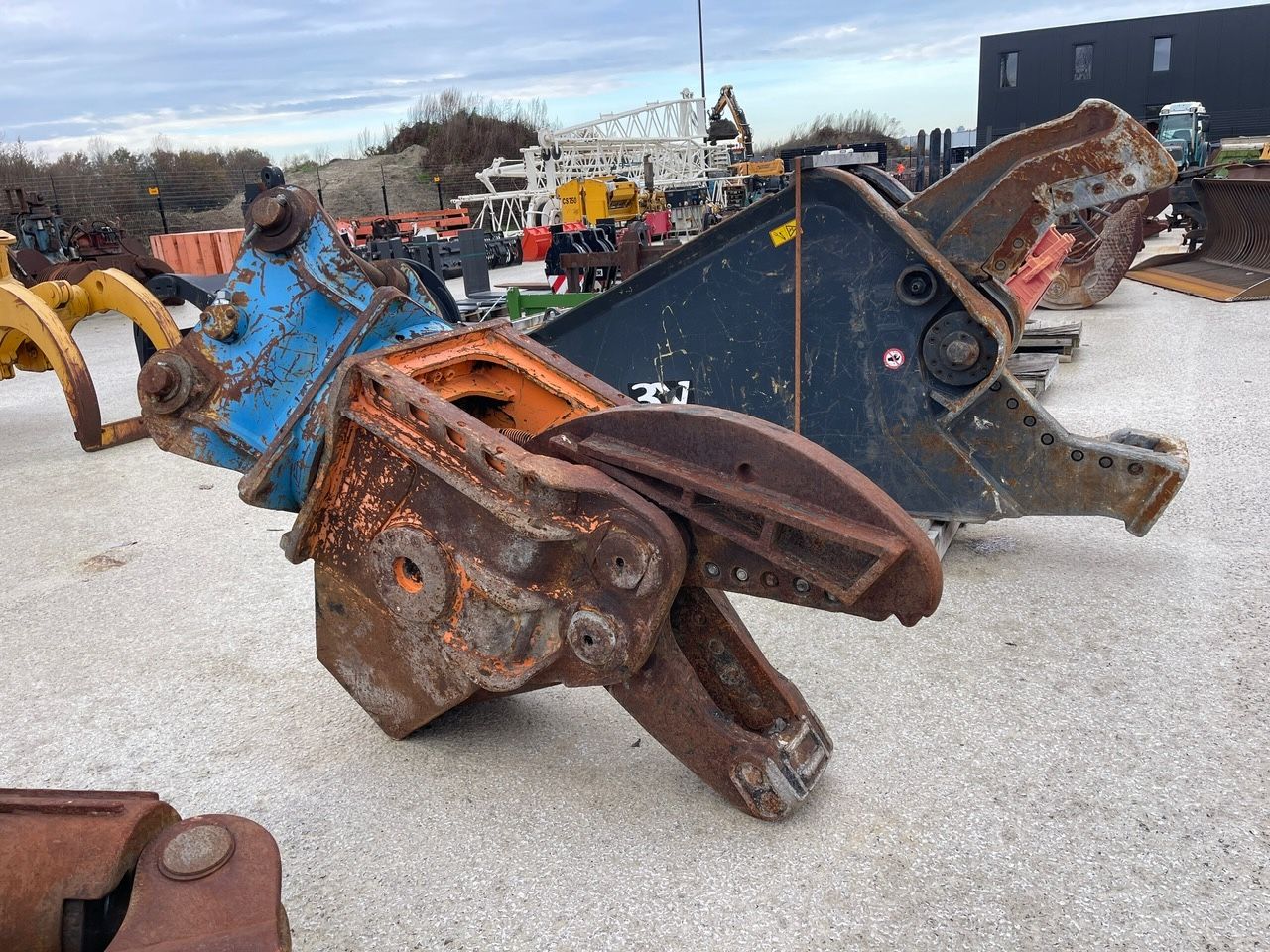 Metaal schaar Mechanische rotator Compleet met pennen