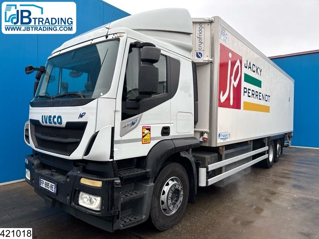 Iveco Stralis 400 CNG 6x2, EURO 6, Retarder, Cryofridge, Dhollandia