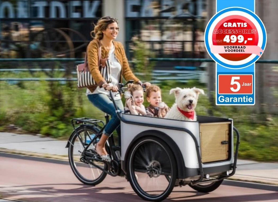 Nederlandse Royal Cargo Bike elektrische bakfiets bakfietsen