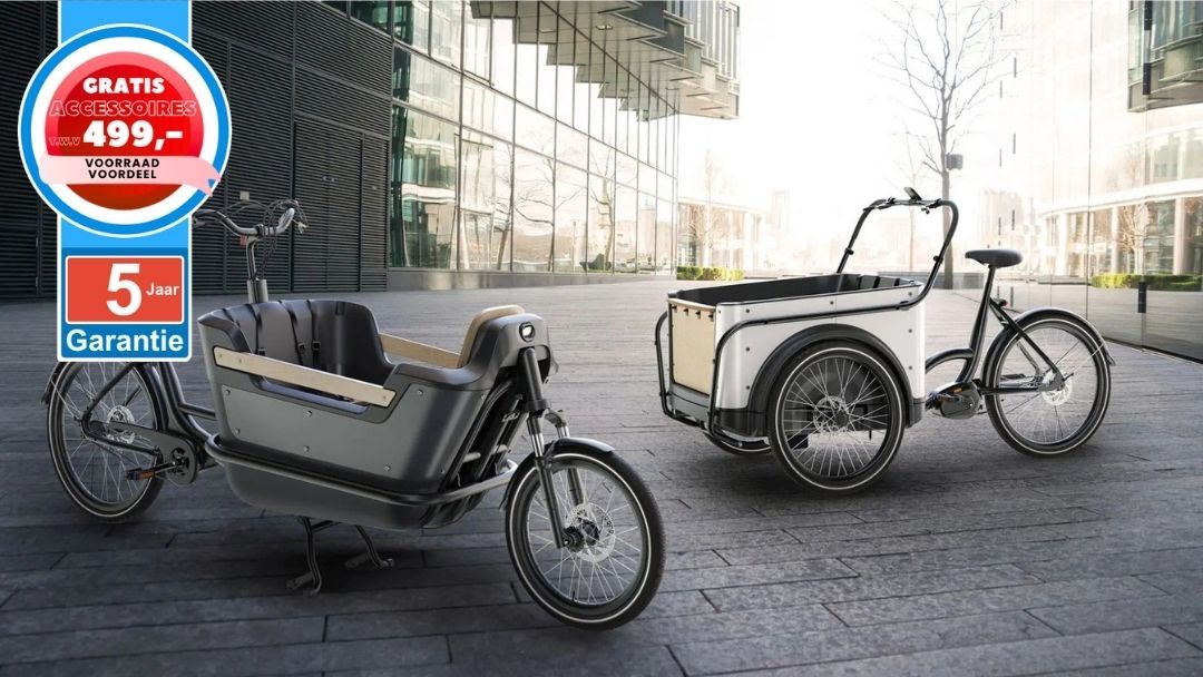 Nederlandse Royal Cargo Bike elektrische bakfiets bakfietsen