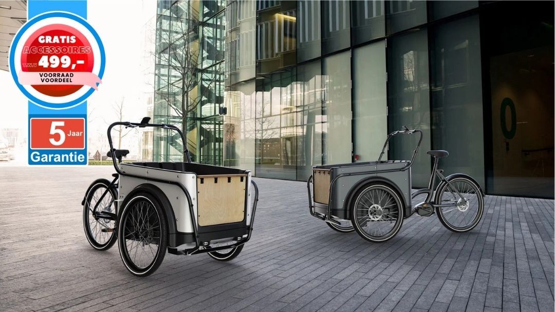 Nederlandse Royal Cargo Bike elektrische bakfiets bakfietsen