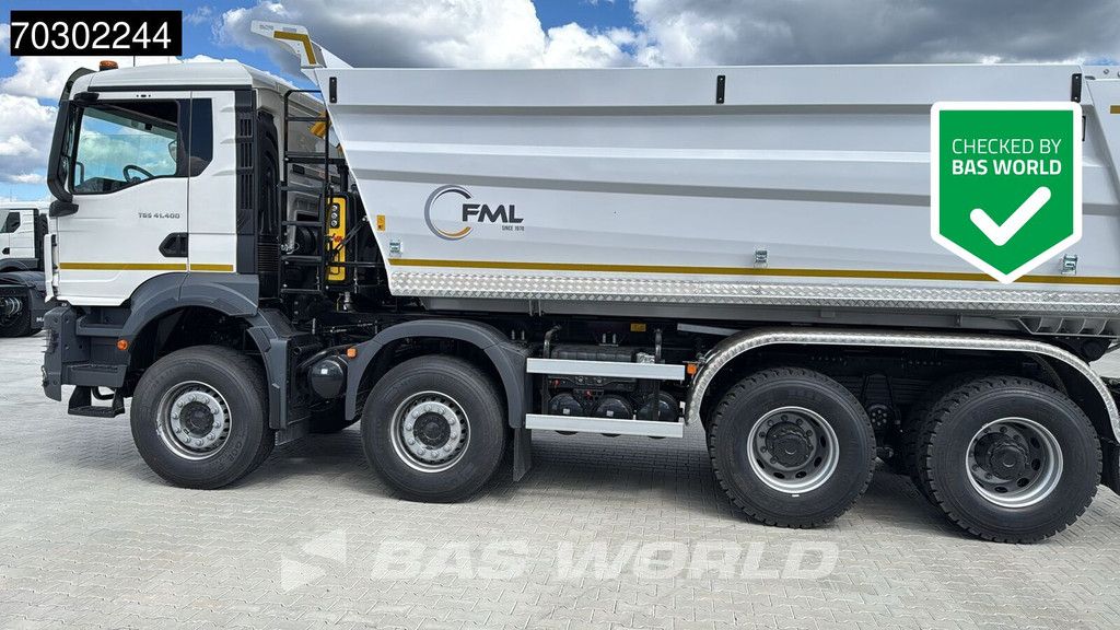 MAN TGS 41.400 8X4 NEW! 20m3 Hardox tipper Steel suspension Manual Euro 2