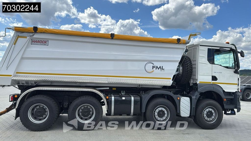 MAN TGS 41.400 8X4 NEW! 20m3 Hardox tipper Steel suspension Manual Euro 2