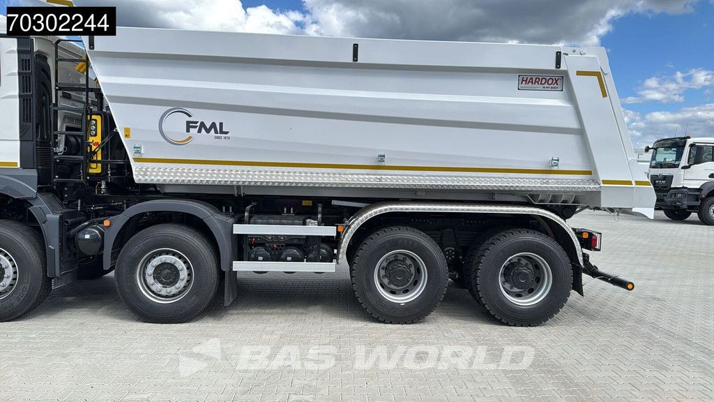 MAN TGS 41.400 8X4 NEW! 20m3 Hardox tipper Steel suspension Manual Euro 2