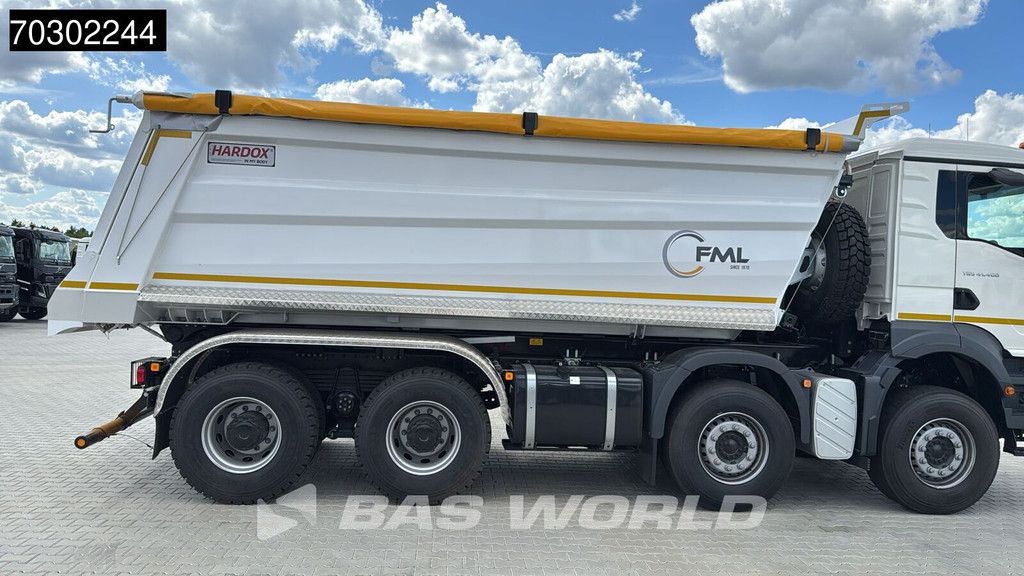 MAN TGS 41.400 8X4 NEW! 20m3 Hardox tipper Steel suspension Manual Euro 2