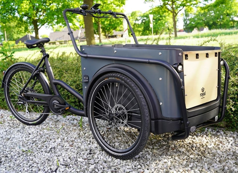 Royal Cargo Bike elektrische bakfiets Nederlandse bakfietsen