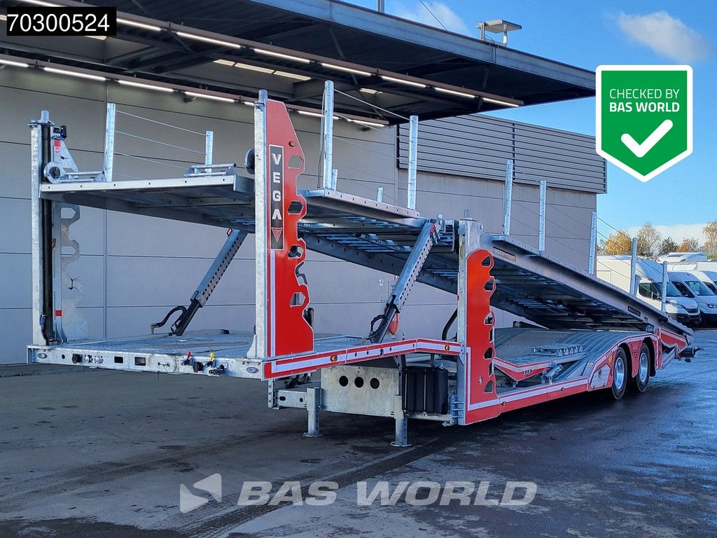 Vega 2 Axle Semi Trailer 2 assen NEW Truck Car Transport Remote BPW