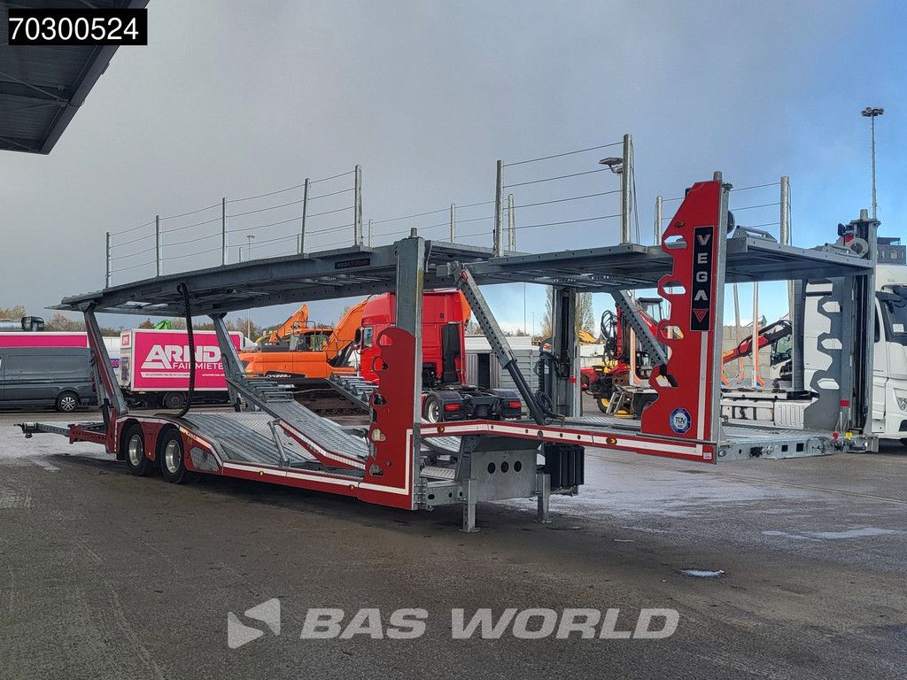 Vega 2 Axle Semi Trailer 2 assen NEW Truck Car Transport Remote BPW