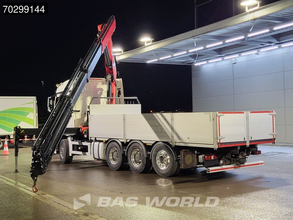 Mercedes Arocs Aroc 3653 8X4 Palfinger PK26002-EH G Kran Crane Remote Lift + steering axle Euro 6