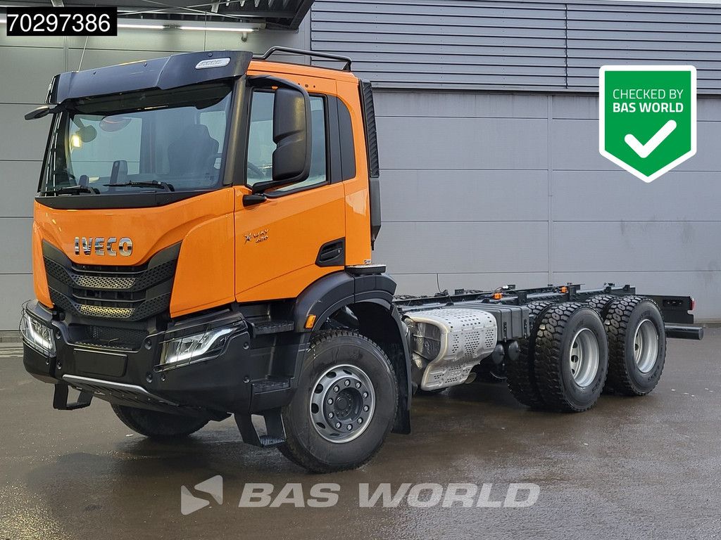 Iveco X-Way 420 6X4 NEW! OFF Chassis steelsuspension Automatic Euro 6