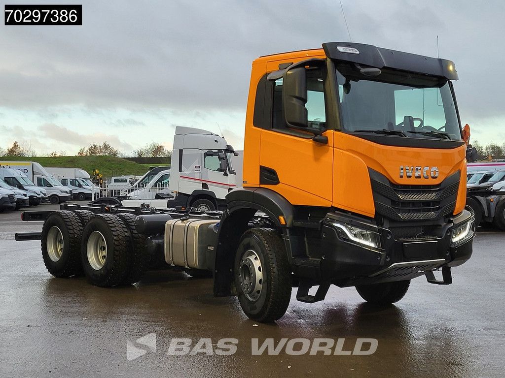 Iveco X-Way 420 6X4 NEW! OFF Chassis steelsuspension Automatic Euro 6