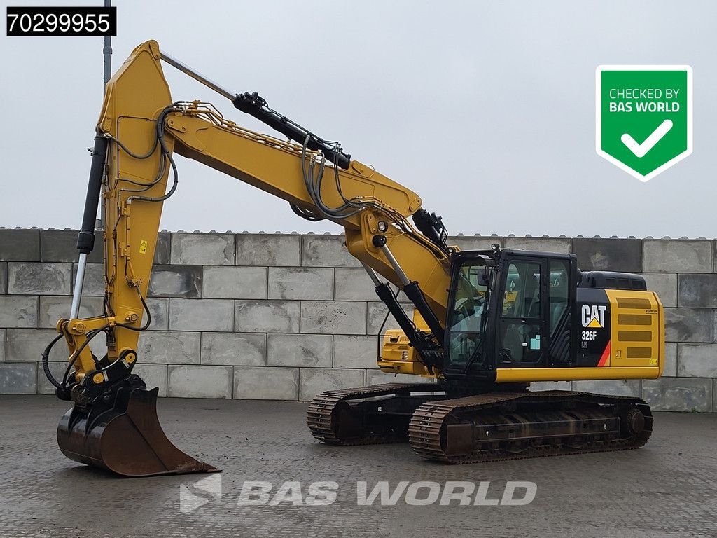 Caterpillar 326 F LN 3M Wide - German Machine