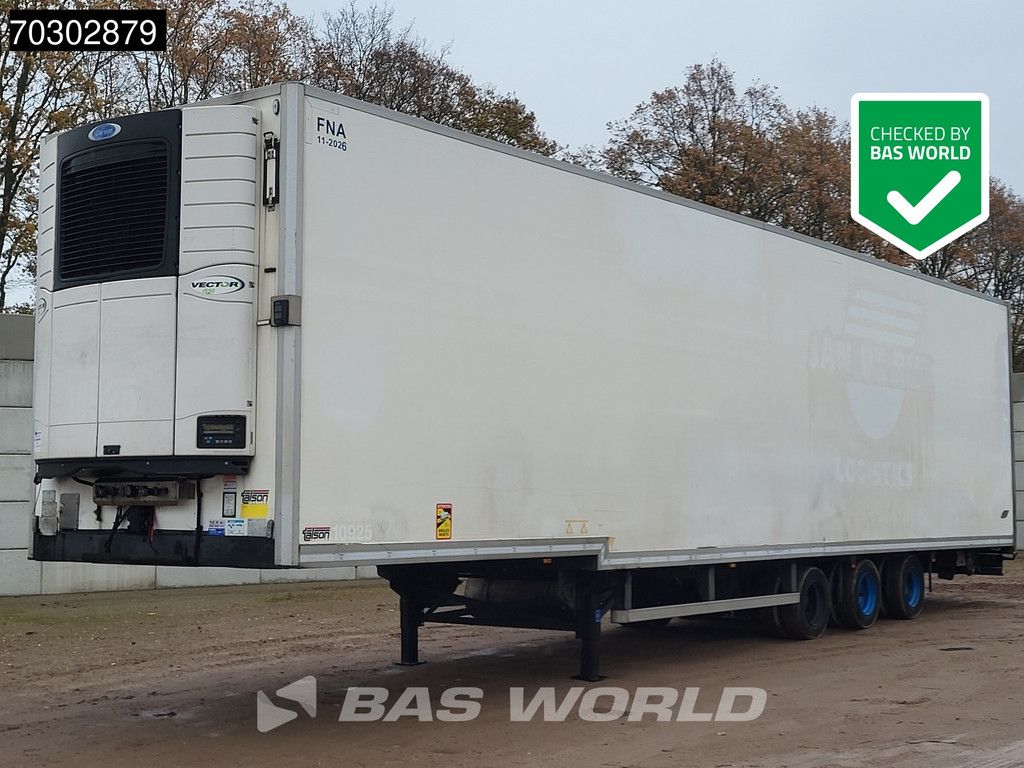 Talson Carrier Vector 1550 3 axles NL-Trailer Mega Aircargo Rollenbett Liftachse Blumenbreit