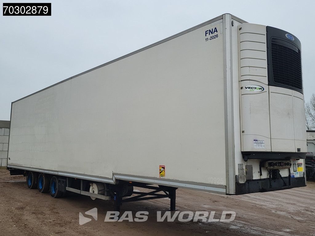 Talson Carrier Vector 1550 3 axles NL-Trailer Mega Aircargo Rollenbett Liftachse Blumenbreit