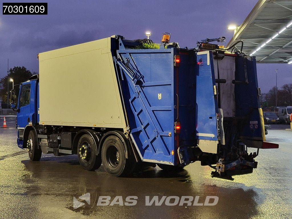 DAF CF75.250 6X2 Haller Zoeller X2C.21M. 02301 Steering axle Automatic Euro 5