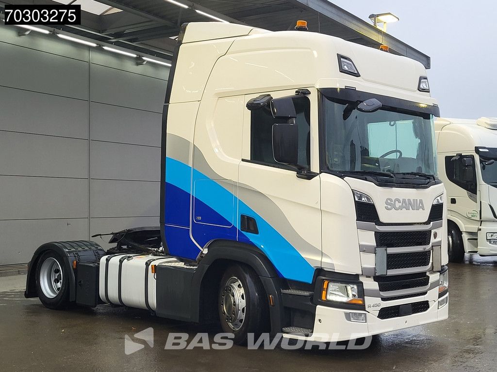 Scania R450 4X2 Mega Hebesattel Retarder 2x Tanks Standklima